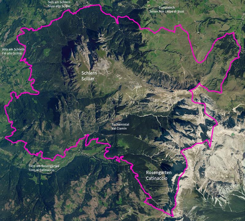 karte-np-schlern-rosengarten-orte